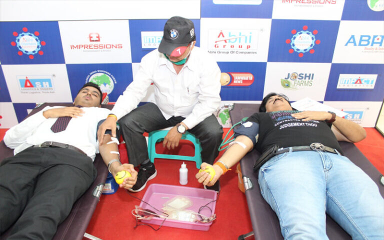 Philanthropist Jitendra Joshi Blood Donation Healthcare Camps