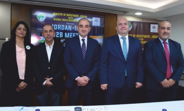 International Delegation from Jordan hosted by Global India Business Forum