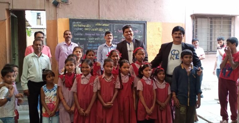 Jitendra Joshi's Social Projects includes donating essential items to the orphanage