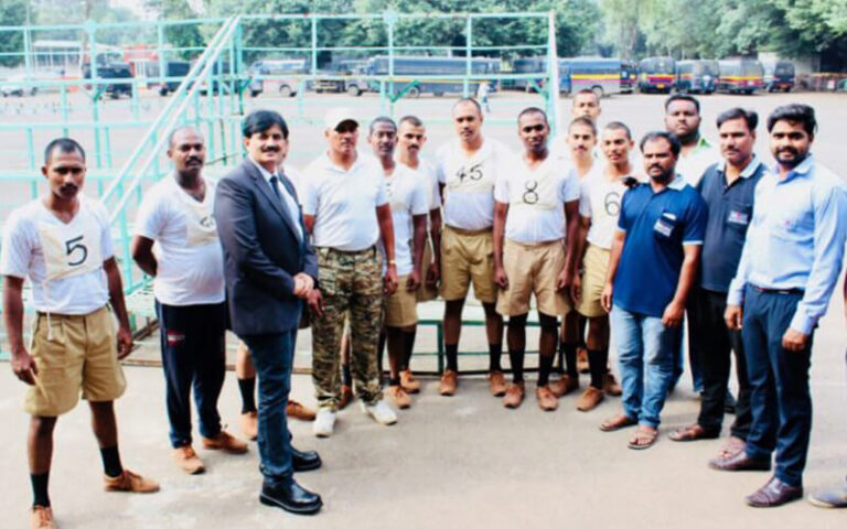 Pune Police Cricket Team sponsored by Sports Enthusiast Jitendra Joshi